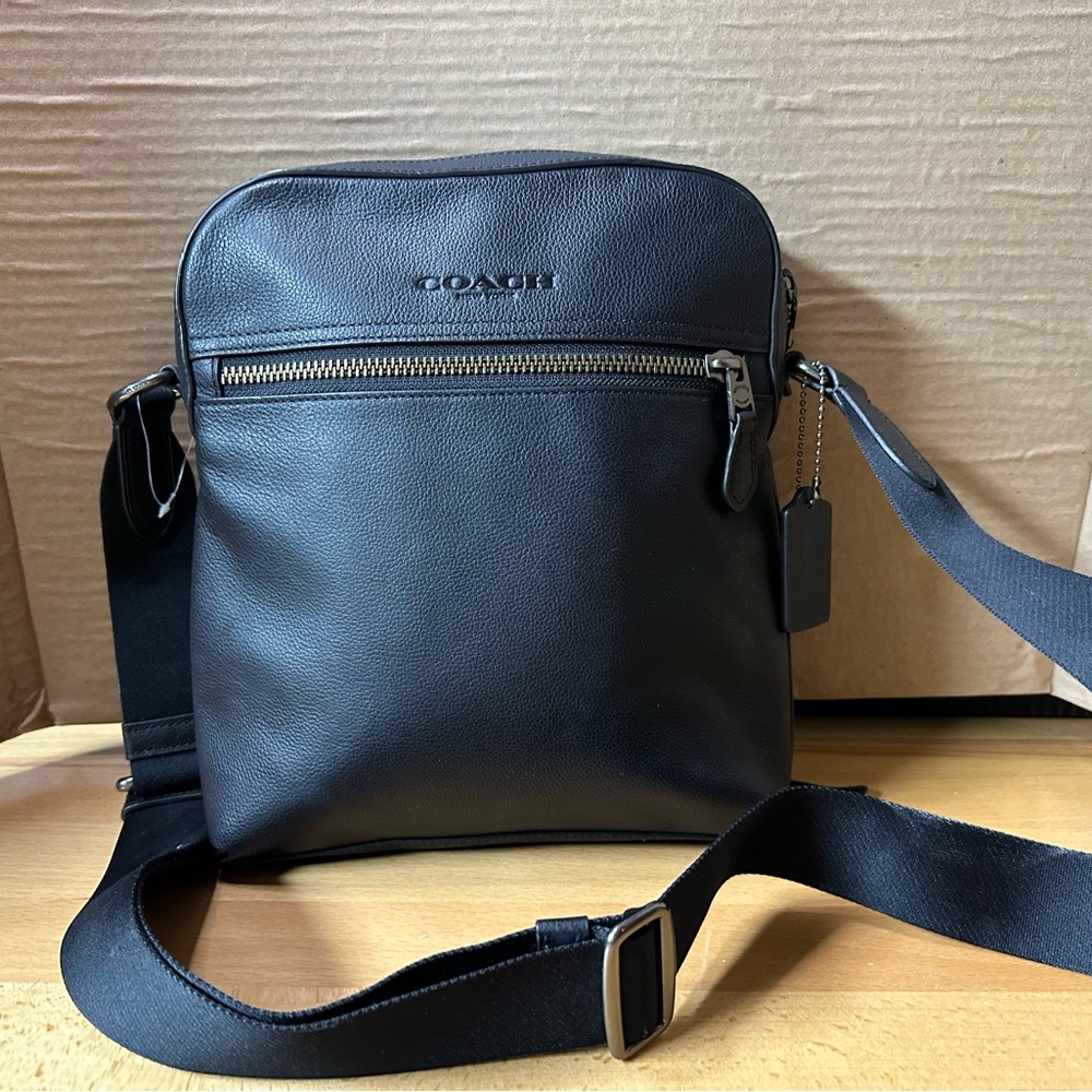 Coach Black Men's Messenger Bag
